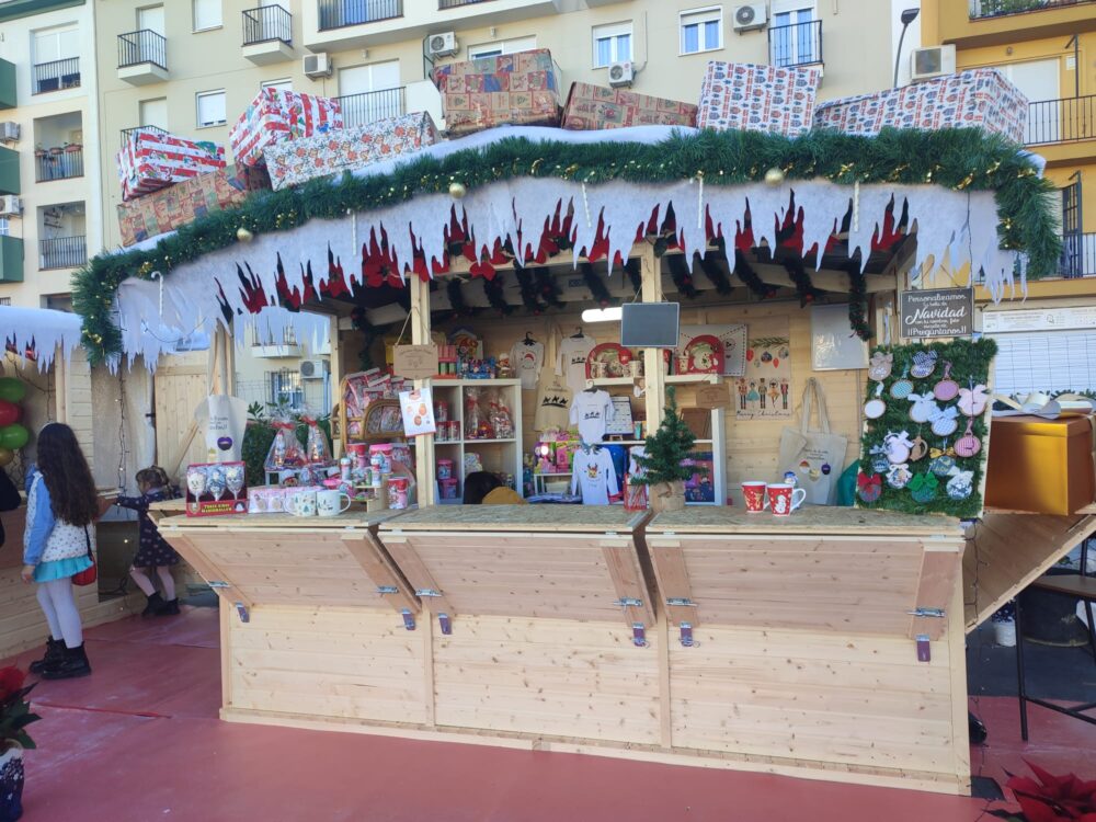 alquiler kiosko multiusos decoracion eventos navidad